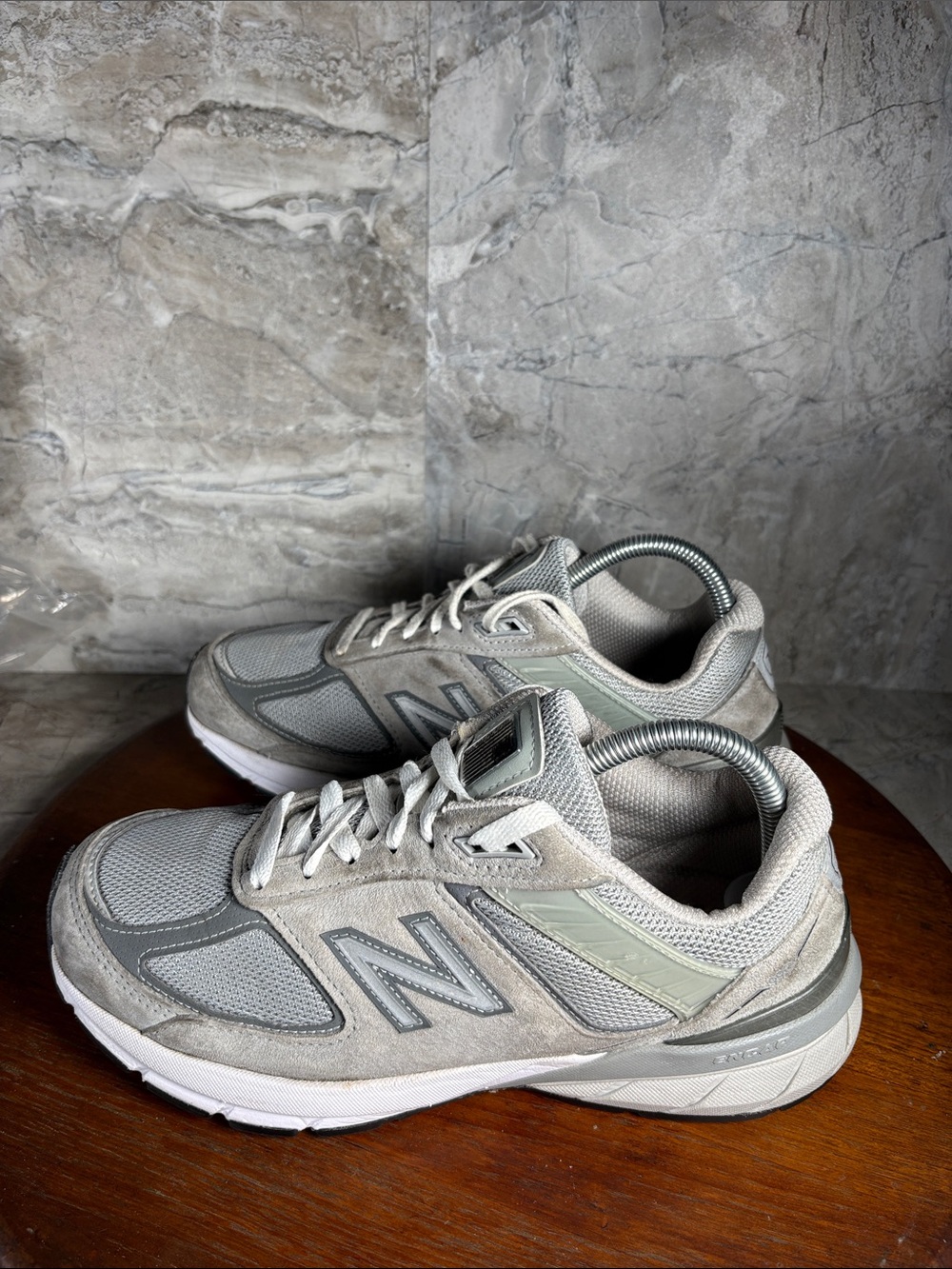 New Balance 990v5 Women’s Size 9 Castlerock/Gray Athletic Running Shoes